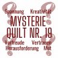 Preview: Der neue Mysterie Quilt Nr. 18
